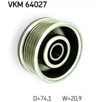 V formos rumbuoto diržo skriemulys SKF VKM 64027