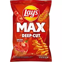 Rytietiškos salsa skonio bulvių traškučiai LAY'S MAX, 120 g