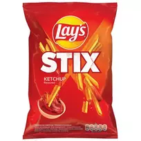 Kečupo skonio bulvių lazdelės LAY'S STIX, 130 g