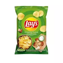 Grietinės ir grybų skonio bulvių traškučiai LAY'S, 130 g