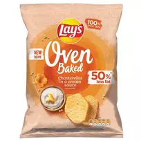 Voveraičių padažo skonio kepti bulvių traškučiai LAY'S OVEN BAKED, 180 g