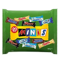 Šokoladukų rinkinys MIXED MINIS, 400 g