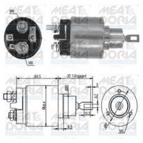 Starterio solenoido jungiklis MEAT & DORIA 46002
