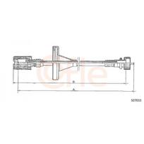 Tachometro velenas COFLE 92.S07033