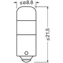 Salono apšvietimo lemputė OSRAM 3893DWP-2BL
