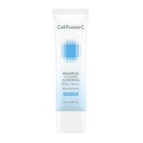 Vėsinantis ir drėkinantis kremas nuo saulės "Aquatica Cooling Sunscreen SPF50+ PA++++", Cell Fusion C