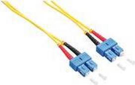 Logilink - Patch-Kabel - SC Single-Modus (M) zu SC Single-Modus (M) - 2 m - Glasfaser - Duplex - 9/125 Mikrometer - OS2 - halogenfrei - Gelb (FP0SC02)