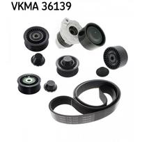 V formos rumbuoto diržo komplektas SKF VKMA 36139