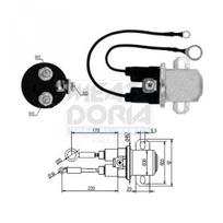 Starterio solenoido jungiklis MEAT & DORIA 46266