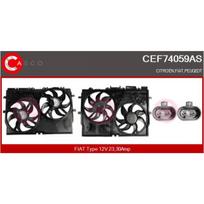 Radiatoriaus ventiliatoriaus elektr. variklis CASCO CEF74059AS