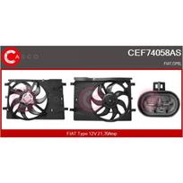 Radiatoriaus ventiliatoriaus elektr. variklis CASCO CEF74058AS