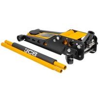 JCB JCB-TZA830003 Žemo profilio hidraulinis vežiminis keltuvas 3t 75–508 mm dviejų stūmoklių greito kėlimo sistema su guminiu padu ir apsauginiu vožtuvu
