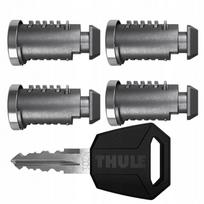 Stogo skersiniai raktas THULE Thule One-Key System 4-pack black