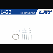 Katalizatoriaus montavimo komplektas LRT E422