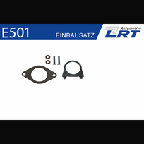 Katalizatoriaus montavimo komplektas LRT E501