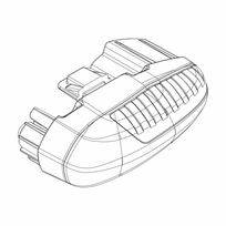 Stogo skersiniai galinis dangtelis THULE WingBar Evo 1500052997