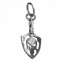 Raktų pakabukas AVISA SKULL SILVER
