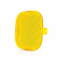 Lęšis LAZER 30 DEGREES - AMBER REEDED LENS