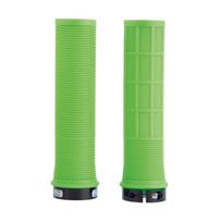 Dviračio vairo rankenos OXFORD Lock-on grips green
