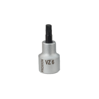Galvutė su antgaliu SPLINE PROXXON 6mm
