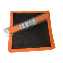 Mikropluošto audinys CARPRO PolyShave MF towel black, orange