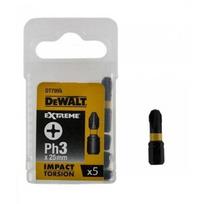 Phillips varžtų antgalis DEWALT PH3 5pcs