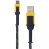 USB kabelis DEWALT Kevlar USB A To USB C 1.2m 