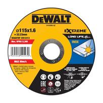 Pjovimo diskas, kampinis šlifuoklis DEWALT Extreme 115mm x 1.6mm x 22.23mm 