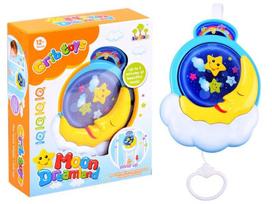 MOON muzikinė dėžutė, pakabukas lovelei