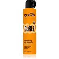 got2b Curlz Refreshing Dry Oil Mist sausa aliejinė dulksna banguotiems ir garbanotiems plaukams 200 ml
