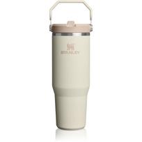 Stanley IceFlow™ Flip Straw 2.0 Tumbler nerūdijančiojo plieno termogertuvė Cream 1 vnt.