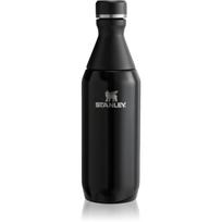 Stanley All Day Slim Bottle nerūdijančio plieno butelis vandeniui mažas Black Gloss 350 ml