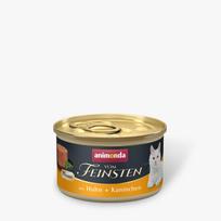 Animonda Vom Feinsten Cat Mousse višta, triušis 85 g | 15650 | 4017721830300