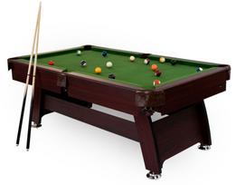 Pulo stalas Bilaro Q15 8 pėdų (242x131cm) žalias audinys su komplektacija | BL11104.8