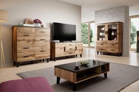 Cama living room set LOTTA 2 (sideboard 150 2D3DR + sideboard 110 2D4DR + display cabinet 120 + coffee table 110) | LOTTA2 WOT