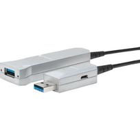 Kabel USB VivoLink USB-A - USB-A 30 m Biało-czarny (PROUSB3AAF30) | PROUSB3AAF30 | 5706998972644
