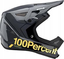100% Kask full face juniorski 100% STATUS DH/BMX Helmet Carby Charcoal roz. L (51-52 cm) (NEW) | 841269171823 | 841269171823