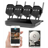 ZMODO 720P Wifi Mini NVR+4xIP CAM+1TB HDD | UMNP10069 | 889490007467