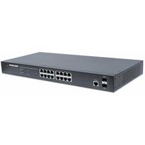 Switch Intellinet Network Solutions GIGABIT 16X 10/100/1000 RJ45 POE+ 2X SFP MANAGED ZARZADZALNY (561341) | 561341 | 0766623561341