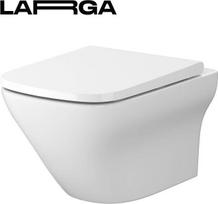 Miska WC Cersanit S701-473 SET B332 ( PAK ) MZ LARGA UM SQUARE CLEAN ON SLIM WRAP DUR WO ŁW EW BOX// CE.KRLA.MW-LARGA-CO-SQUARE-SET | 5901771009450 | 5901771009450