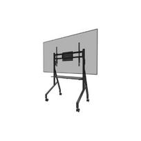 Neomounts Floor stand | FL50-525BL1 TV trolley | Adjustable Height | 55-86 " | Maximum weight (capacity) 76 kg | Black | FL50-525BL1 | 8717371440220