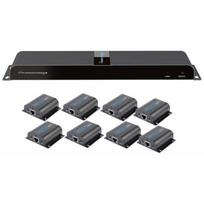 System przekazu sygnału AV Techly HDMI Extender/Splitter z IR przez RJ45 50m | IDATA-EX-HL81TY | 8054529028207