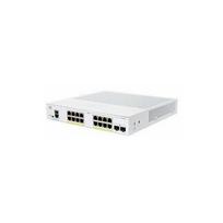 Cisco switch CBS250-16P-2G-UK, 16xGbE RJ45, 2xSFP, fanless, PoE+, 120W - REFRESH | CBS250-16P-2G-UK-RF | 889728493895