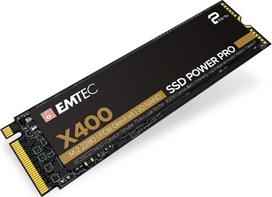 Dysk SSD Emtec X400 Power Pro 2TB M.2 2280 PCI-E x4 Gen4 NVMe (ECSSD2TX400) | ECSSD2TX400 | 3126170170873