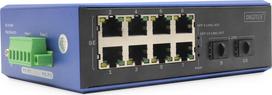 Switch Digitus DIGITUS Industrial 8+2 -Port Gigabit Ethernet Switch 8 Port GE RJ 54 2 GE SFP Port | DN-651150 | 4016032489269