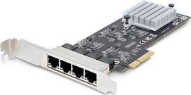 Adapter USB StarTech NIC StarTech PCIe 4 Port RJ-45 2.5Gbps | PR42GI-NETWORK-CARD | 0065030898157