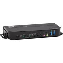 Przełącznik Eaton Eaton Tripp Lite series HDMI KVM, 2-Port 4K 60Hz 4:4:4, HDR, HDCP 2.2 Support, IR Remote and USB Cables - KVM-/Audio-/USB-Switch - 2 x KVM/Audio/USB - 1 lokaler Benutzer - Desktop | B005-HUA2-K | 037332254894