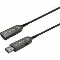 Kabel USB VivoLink USB-A - USB-A 40 m Czarny (PROUSB3AAF40) | PROUSB3AAF40 | 5704174892557