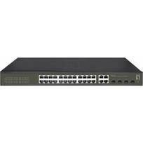 Switch LevelOne LevelOne GES-2128 łącza sieciowe Zarządzany L2 Gigabit Ethernet (10/100/1000) Czarny | GES-2128 | 4015867229286