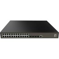 Switch LevelOne GEL-2871 network connections Zarządzany L2+ Gigabit Ethernet (10/100/1000) 1U Czarny | GEL-2871 | 4015867228579